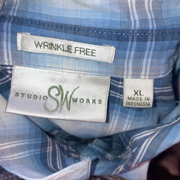 STUDIO SW WORKS Button Down Shirt - Picture 3 of 4